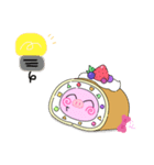 ぶたちゃんケーキ（個別スタンプ：16）