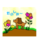 犬と使いやすい挨拶（個別スタンプ：13）