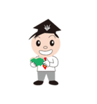 関西創価学園公式LINEスタンプ（個別スタンプ：24）