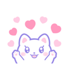 気持ちを伝える♥ゆめかわねこ（個別スタンプ：4）