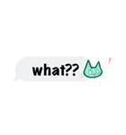 animals speech bubble（個別スタンプ：6）