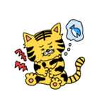 気まぐれトラさん、気持ちはいつもネコ 2（個別スタンプ：2）