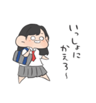 制服女の子（個別スタンプ：9）