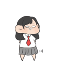 制服女の子（個別スタンプ：11）