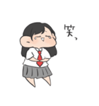 制服女の子（個別スタンプ：13）