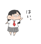 制服女の子（個別スタンプ：23）