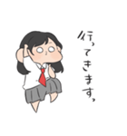 制服女の子（個別スタンプ：28）