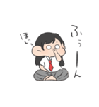 制服女の子（個別スタンプ：34）