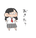 制服女の子（個別スタンプ：35）