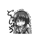 なんか黒くて不気味なヤツら（個別スタンプ：15）