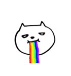 猫で日常を伝えよう！（個別スタンプ：12）