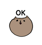猫で日常を伝えよう！（個別スタンプ：19）