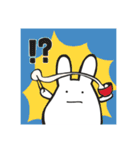 あわもちうさぎ迷走中！（個別スタンプ：16）