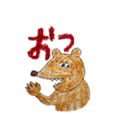 どうも、クマオです。（個別スタンプ：10）