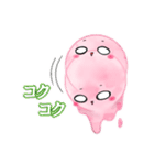 溶けるぜ！ アイスの亡霊。（個別スタンプ：3）
