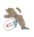 ユルきも可愛 深海魚 スタンプ（個別スタンプ：3）