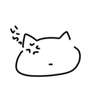 いろんな顔のねこみたいなやつ（個別スタンプ：12）