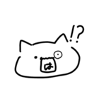 いろんな顔のねこみたいなやつ（個別スタンプ：14）