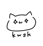 いろんな顔のねこみたいなやつ（個別スタンプ：22）