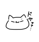 いろんな顔のねこみたいなやつ（個別スタンプ：24）