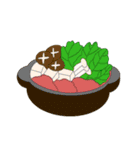 フードステッカー(食べるのが一番)（個別スタンプ：10）