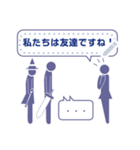 レトロRPGゲーム好きピクト ver message 紫（個別スタンプ：8）