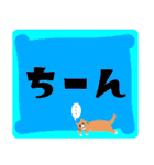 ポップな文字スタンプと猫（個別スタンプ：38）