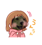 ほんわか癒やしのわんこスタンプ（個別スタンプ：8）
