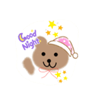 ふわクマくんのスタンプ♡（個別スタンプ：7）