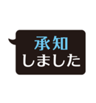 ど・シンプル 敬語スタンプ（個別スタンプ：7）