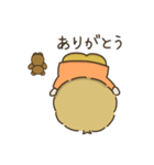 ぼく と くま（個別スタンプ：3）