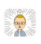 目の小さなピロ氏（個別スタンプ：3）