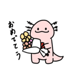 ウーパールーパーのるぱちゃん（個別スタンプ：2）