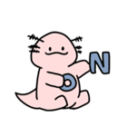 ウーパールーパーのるぱちゃん（個別スタンプ：8）