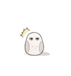 ジト目ふくろう（個別スタンプ：14）