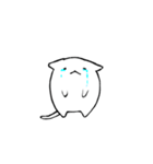 まんまるぽよっこ。ねこ。（個別スタンプ：7）