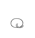 まんまるぽよっこ。ねこ。（個別スタンプ：12）