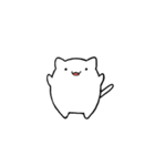 まんまるぽよっこ。ねこ。（個別スタンプ：14）