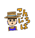 居そうな女子大集合/ショートカット女子編（個別スタンプ：3）