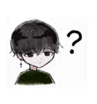 敬語男子（個別スタンプ：8）
