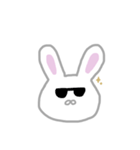 かわいい白うさぎ‪ꪔ̤̮（個別スタンプ：6）