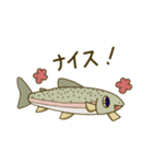 北の渓流魚たち（個別スタンプ：19）