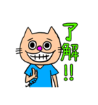 放射線技師スタンプ『猫』（個別スタンプ：1）