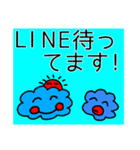 晴れタンと仲間達敬語挨拶（個別スタンプ：30）