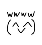 かっこのニコニコさん（個別スタンプ：16）
