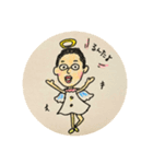 シュールなおじさん①（個別スタンプ：6）