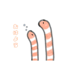 海のゆるい生き物たち（個別スタンプ：7）