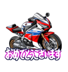 1000ccスポーツバイク3(車バイクシリーズ)（個別スタンプ：10）