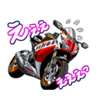 1000ccスポーツバイク3(車バイクシリーズ)（個別スタンプ：22）