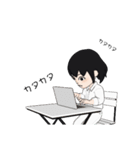 きなこもちぃ～の(擬人化)スタンプ！完全版（個別スタンプ：35）